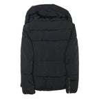 ZARA WOMAN Womens Black Quilted Jacket S Polyester Blend Zip Lightweight Puffa