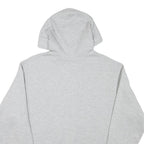 CHAMPION Mens Grey Pullover Hoodie M Classic Logo Cotton Blend Pocket Comfort