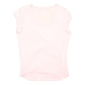 REEBOK Womens Pink Sports T-Shirt L Short Sleeve Round Neck Activewear Gym