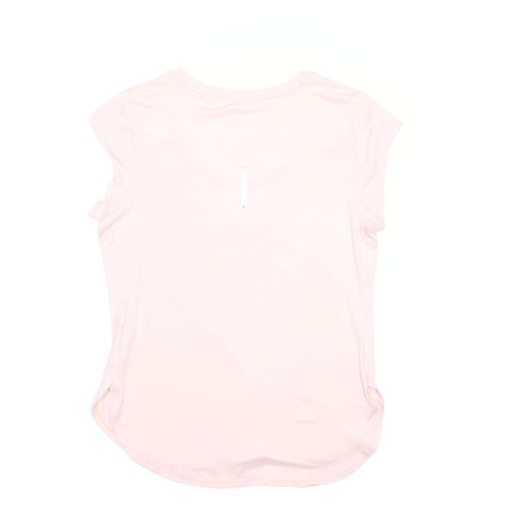 REEBOK Womens Pink Sports T-Shirt L Short Sleeve Round Neck Activewear Gym