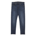 LEVI'S 512 Mens Slim Blue Denim Dark W31 L29 Zip Jeans