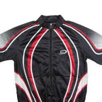 CRANE BIKE Cycling Mens Jersey Black 1/2 Zip M