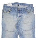 TO9M TOMPSON Mens Shorts Blue Casual Denim 2XL W40 Cotton Blend Relaxed Fit