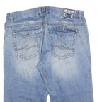 TO9M TOMPSON Mens Shorts Blue Casual Denim 2XL W40 Cotton Blend Relaxed Fit