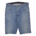 WRANGLER Mens Denim Blue Casual Shorts XL W38 Classic Cotton Blend