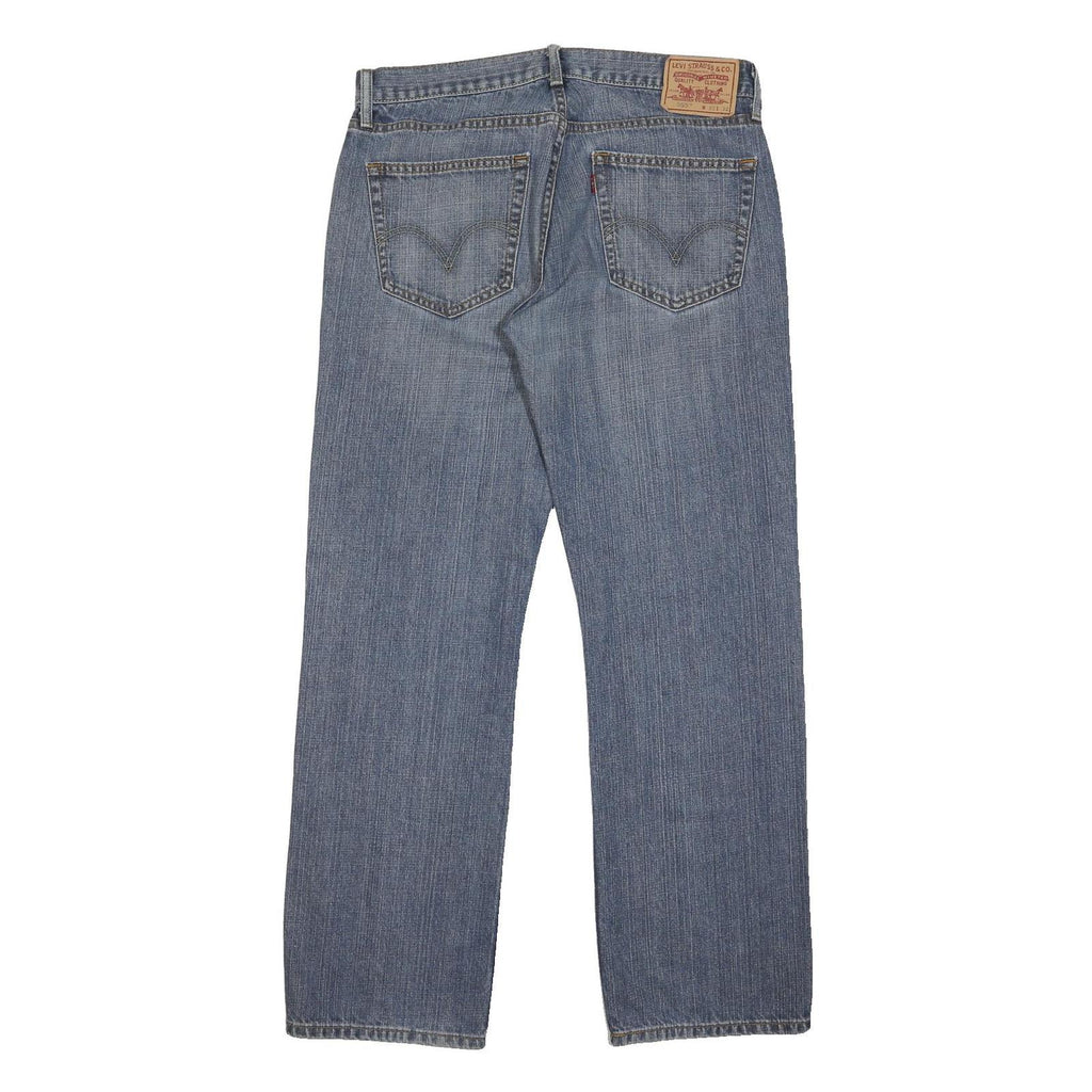 LEVI'S 559 Straight Mens Jeans Blue Relaxed Straight Denim Medium W34 L31