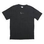 KARL KANI Mens Black M Cotton Graphic T-Shirt Short Sleeve Crew Neck Urban Style