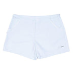 ADIDAS Womens Shorts White Casual Plain UK 18 W34 Comfortable Sportswear