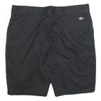 DICKIES Mens Black Casual Shorts XL W40 Cotton Blend Workwear Comfort Fit