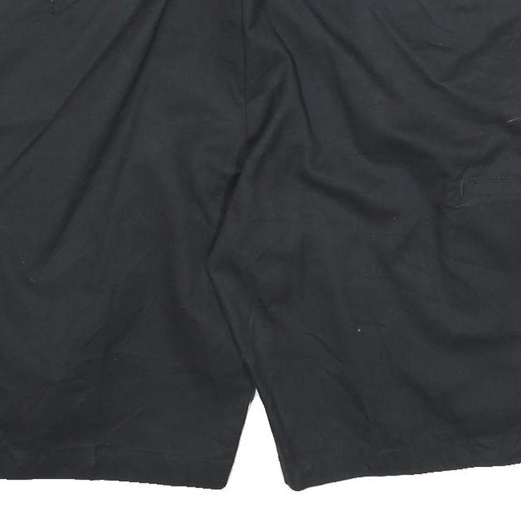 DICKIES Mens Black Casual Shorts XL W40 Cotton Blend Workwear Comfort Fit