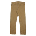 LEVI'S Mens Slim Beige Trousers W29 L27 Cotton Blend Zip Classic Casual Wear