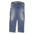 DICKIES Mens Relaxed Blue Denim Jeans W36 L31 Workwear Distressed Practical