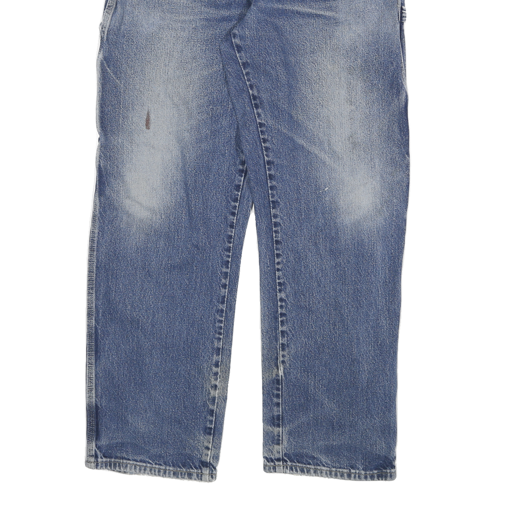 DICKIES Mens Relaxed Blue Denim Jeans W36 L31 Workwear Distressed Practical