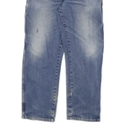 DICKIES Mens Relaxed Blue Denim Jeans W36 L31 Workwear Distressed Practical