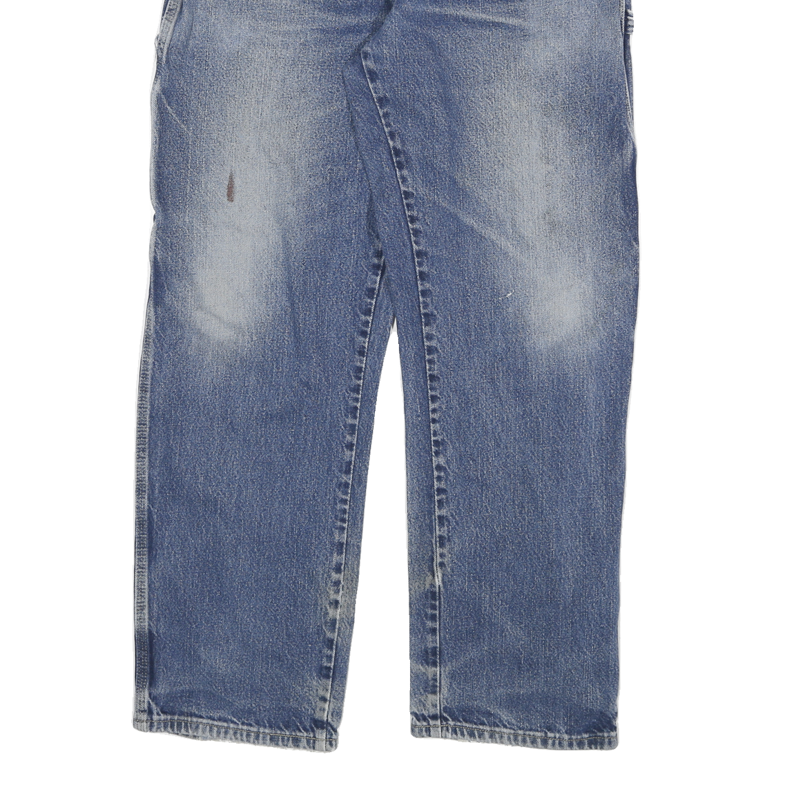 DICKIES Mens Relaxed Blue Denim Jeans W36 L31 Workwear Distressed Practical