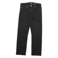 7 FOR ALL MANKIND Womens Slim Black Slimmy Denim Good W28 L28 Zip Cotton Blend