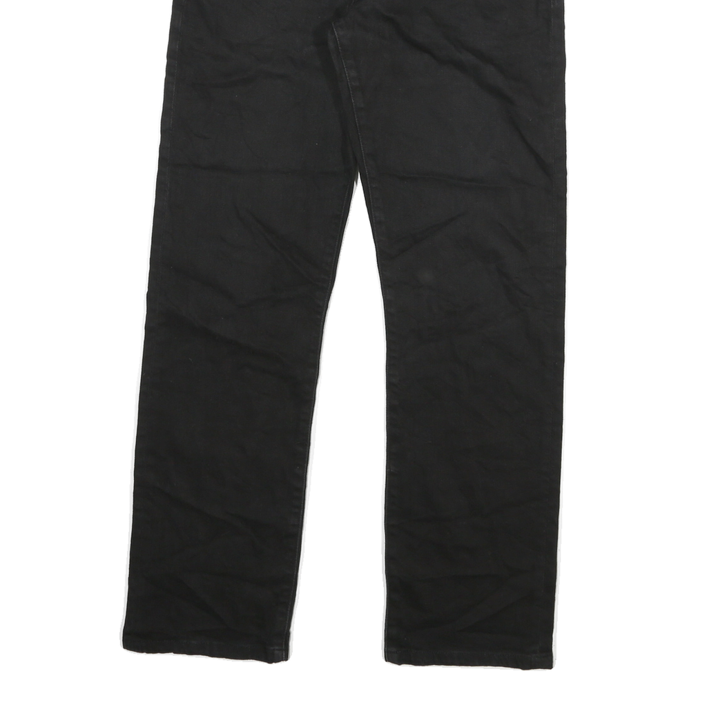 7 FOR ALL MANKIND Womens Slim Black Slimmy Denim Good W28 L28 Zip Cotton Blend