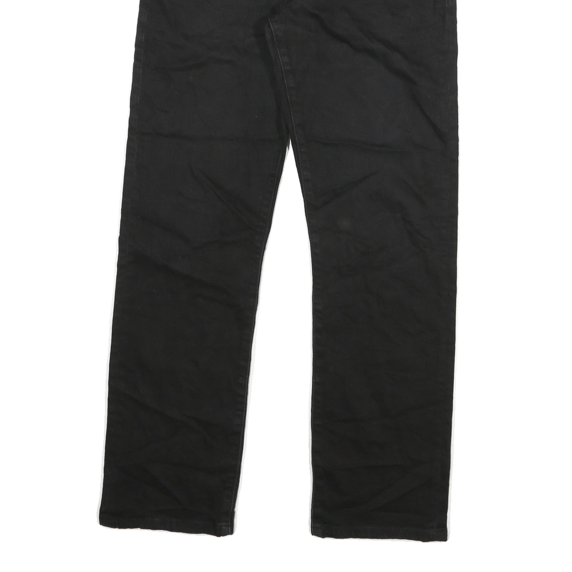 7 FOR ALL MANKIND Womens Slim Black Slimmy Denim Good W28 L28 Zip Cotton Blend