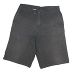DICKIES Mens Shorts Black Casual L W36 Workwear Polyester Blend
