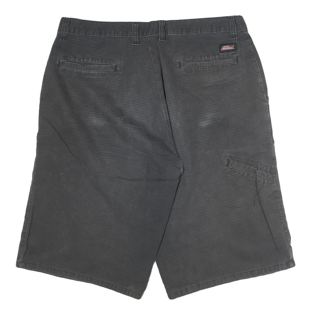 DICKIES Mens Shorts Black Casual L W36 Workwear Polyester Blend