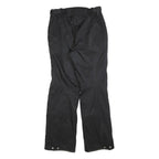PHENIX Lined Womens Polyester Blend Black Relaxed Straight Trousers W30 L32