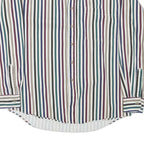 DUCK HEAD Mens Striped Shirt M Button-Down Collar Cotton Blend Classic Fit