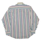 DUCK HEAD Mens Striped Shirt M Button-Down Collar Cotton Blend Classic Fit