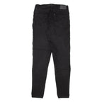 LEVI'S 710 Womens Jeans Black Slim Skinny Denim W28 L30
