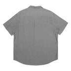LEVI'S Mens Grey Cotton Short Sleeve Shirt XL Casual Relaxed Fit
