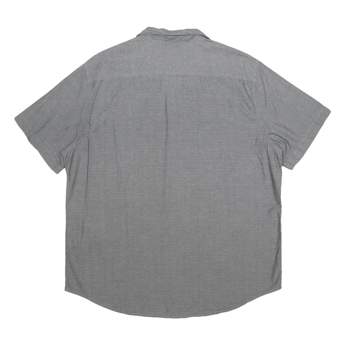 LEVI'S Mens Grey Cotton Short Sleeve Shirt XL Casual Relaxed Fit