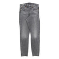 LEVI'S 501S Womens Jeans Grey Regular Skinny Denim Light W28 L28 Classic Fit