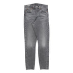 LEVI'S 501S Womens Jeans Grey Regular Skinny Denim Light W28 L28 Classic Fit
