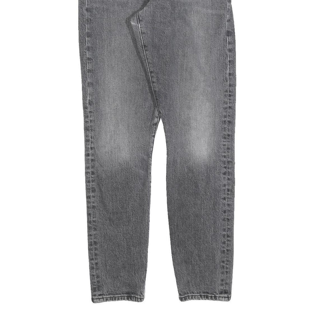 LEVI'S 501S Womens Jeans Grey Regular Skinny Denim Light W28 L28 Classic Fit