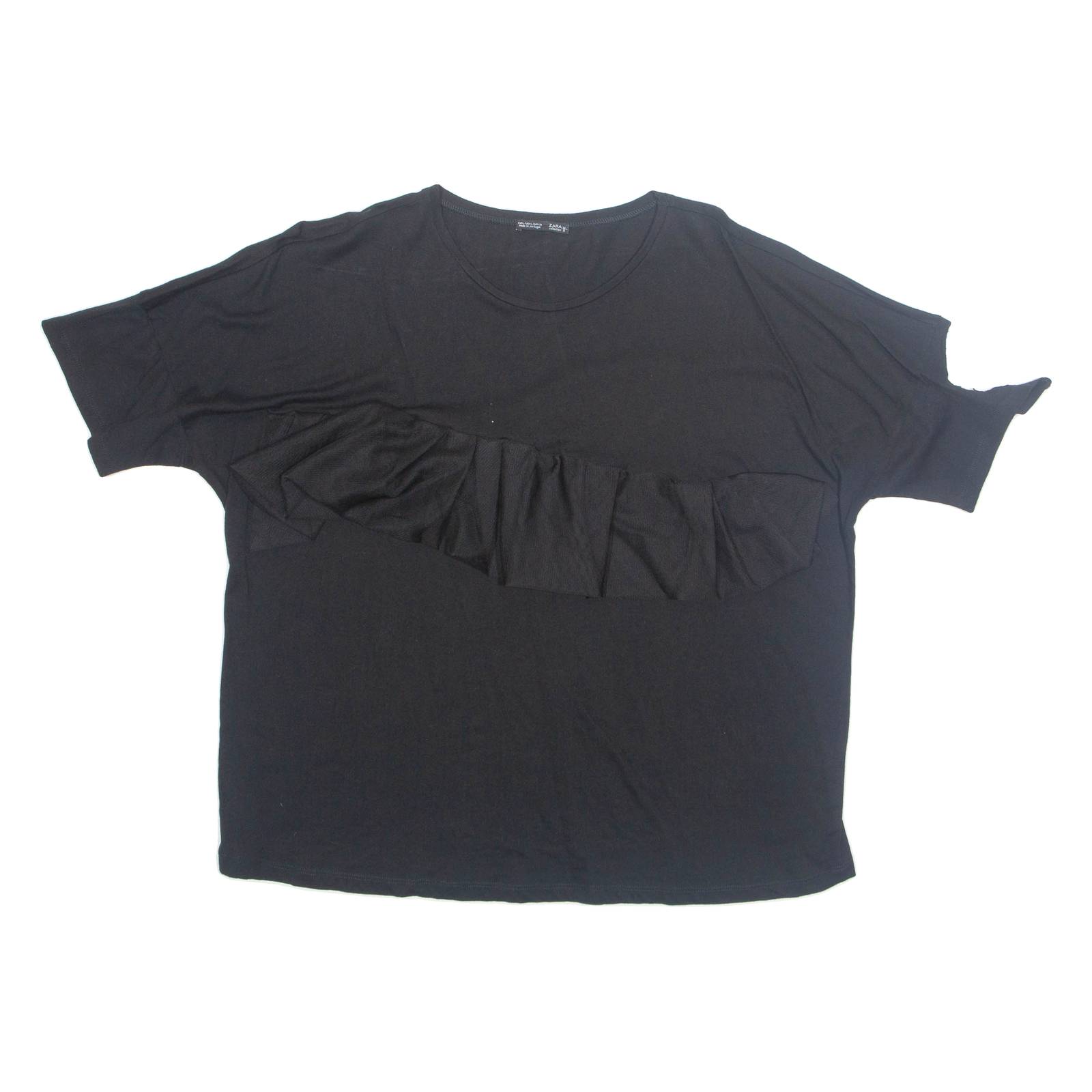 ZARA Womens Top Black L