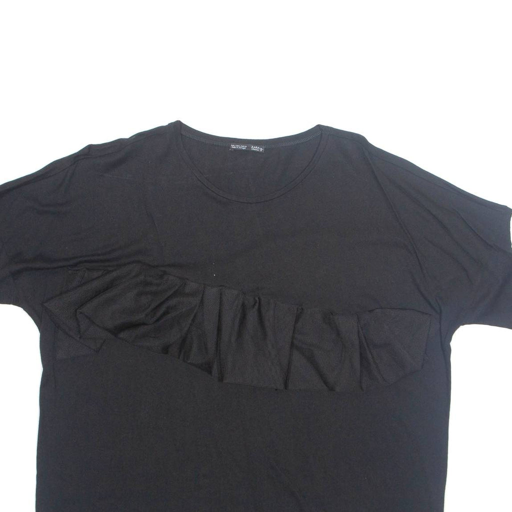 ZARA Womens Top Black L