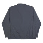 CHAMPION Mens Black Zip Jacket XL Polyester Blend Plain Lightweight Sportswear