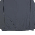 CHAMPION Mens Black Zip Jacket XL Polyester Blend Plain Lightweight Sportswear