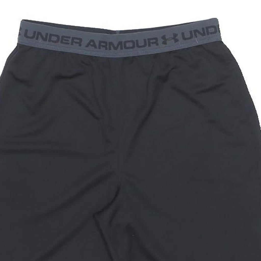 UNDER ARMOUR Boys Shorts Black Casual L W26 Performance Athletic Wear