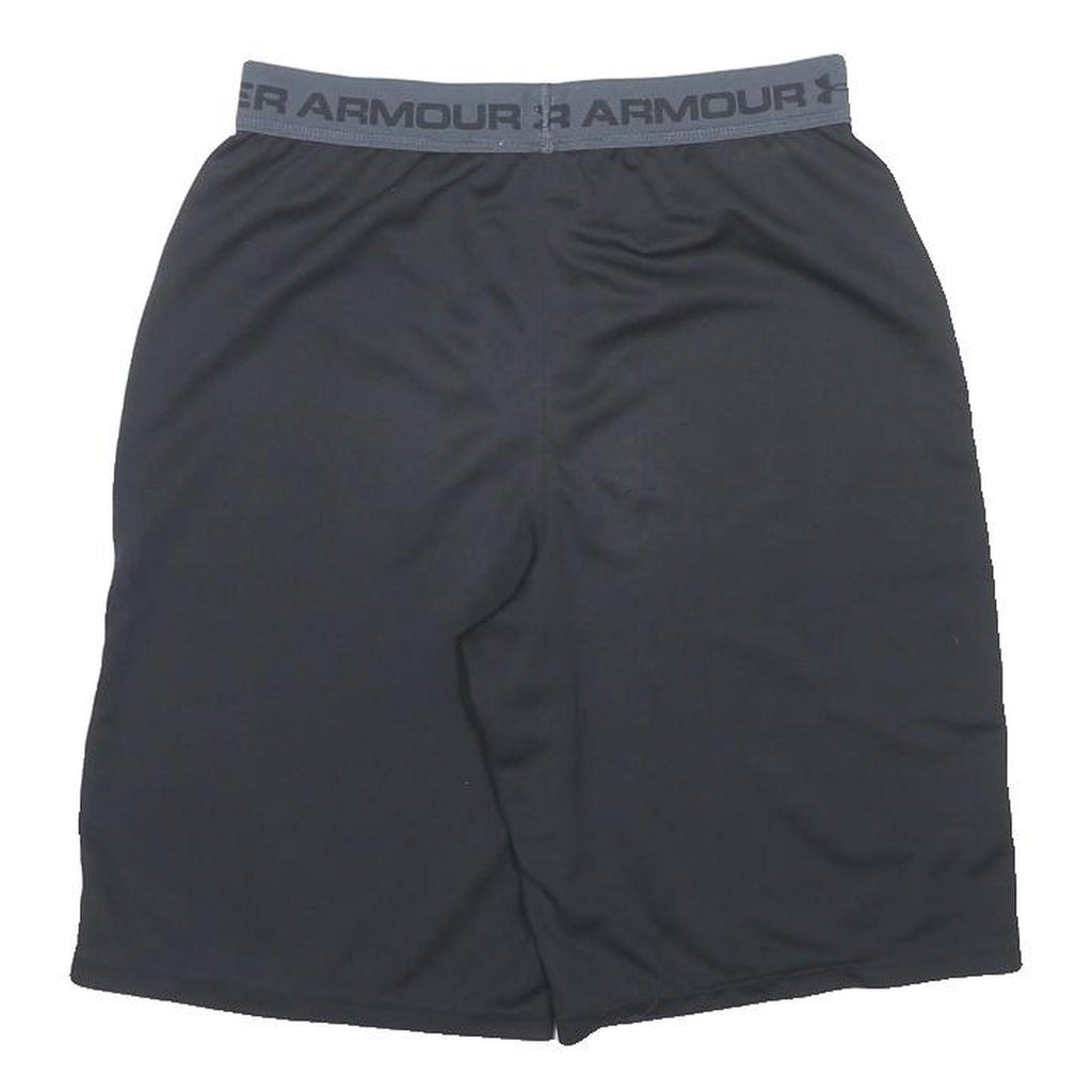 UNDER ARMOUR Boys Shorts Black Casual L W26 Performance Athletic Wear