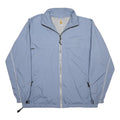 CARHARTT Mens Blue Jacket L Woven Plain Lightweight Zip Closure Casual