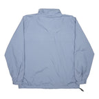 CARHARTT Mens Blue Jacket L Woven Plain Lightweight Zip Closure Casual