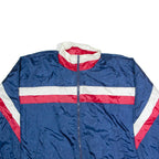 JOHN ASHFORD SPORT Mens Track Jacket Blue Nylon L