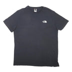 THE NORTH FACE Mens Black T-Shirt XL Short Sleeve Crew Neck Cotton Blend Casual