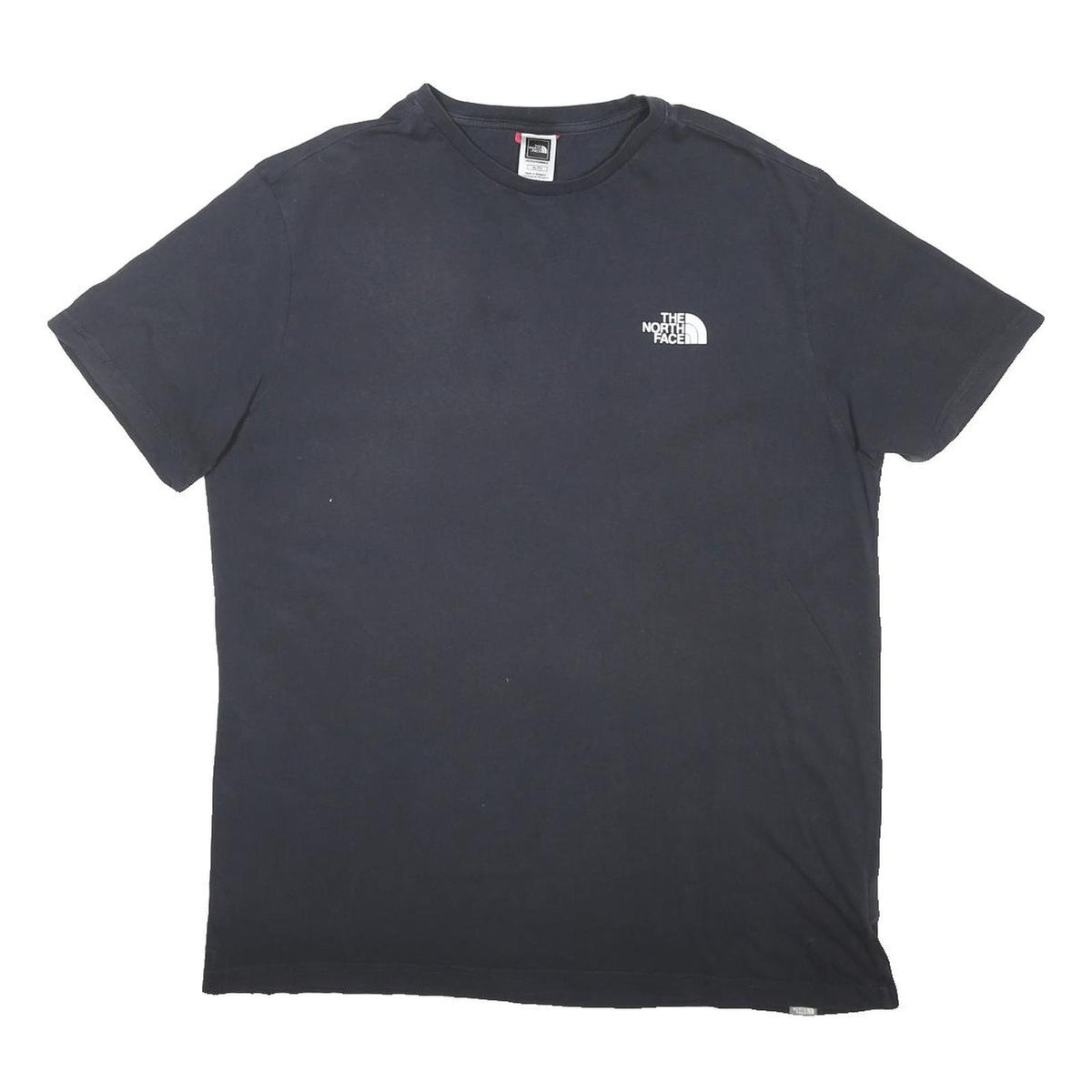 THE NORTH FACE Mens Black T-Shirt XL Short Sleeve Crew Neck Cotton Blend Casual
