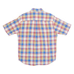 WOOLRICH Mens Shirt Blue Plaid M