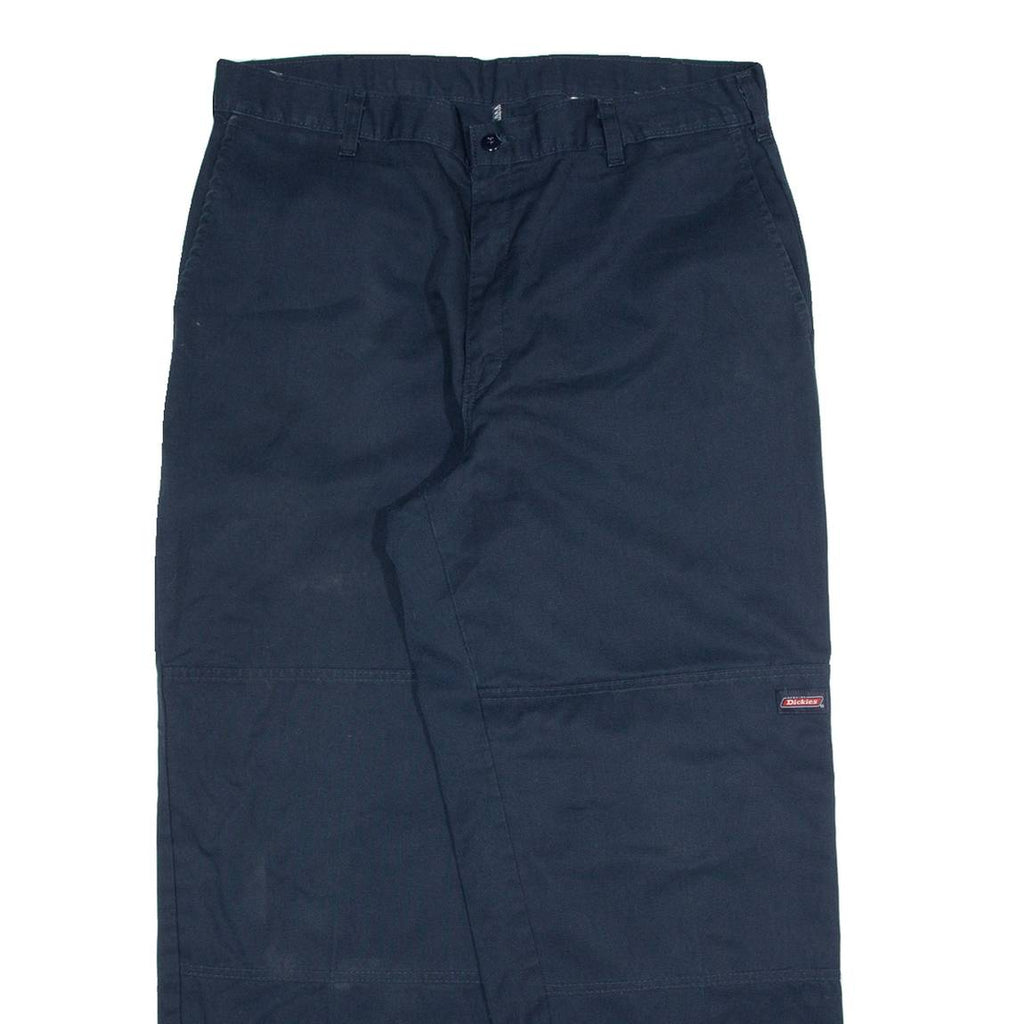 DICKIES Mens Trousers Blue Relaxed Straight W36 L30