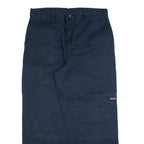 DICKIES Mens Trousers Blue Relaxed Straight W36 L30