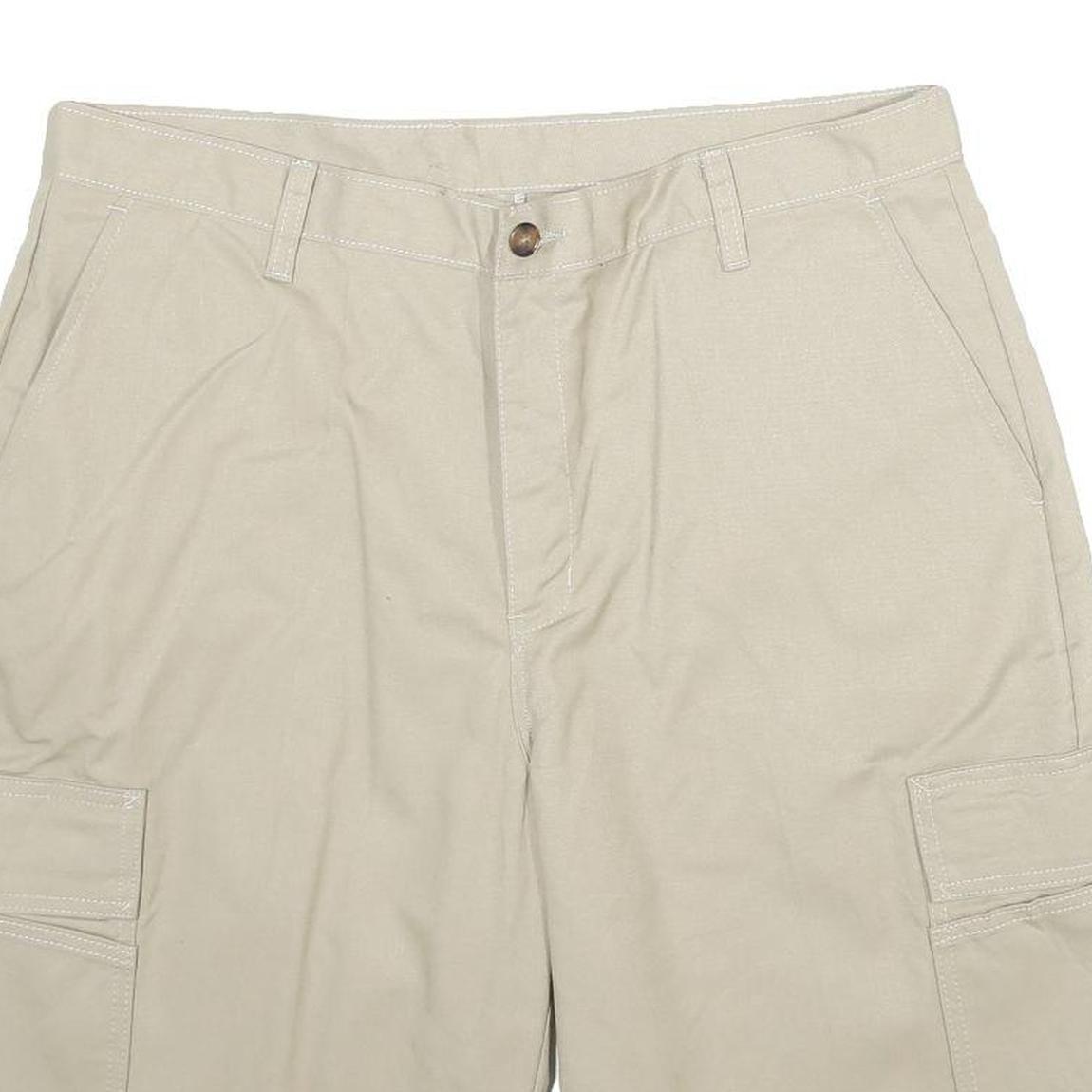 DICKIES Mens Shorts Beige Casual Cargo L W36 Workwear Pockets
