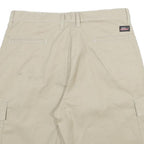 DICKIES Mens Shorts Beige Casual Cargo L W36 Workwear Pockets