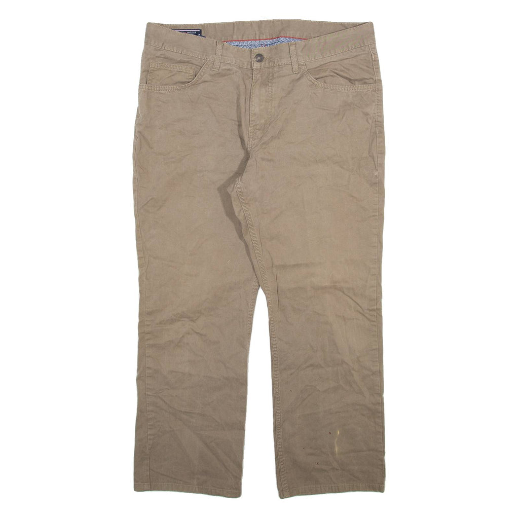 TOMMY HILFIGER Mens Trousers Grey Regular Straight W36 L26